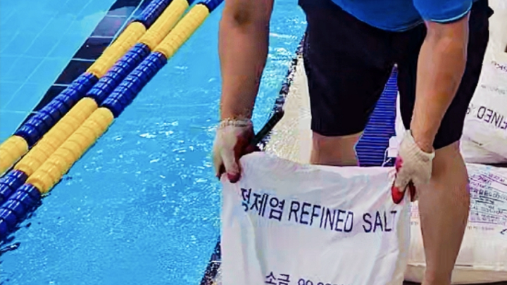 수영장 관리 이미지